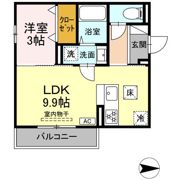 サンフィット A棟の間取り画像