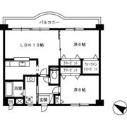クレール長尾Ⅱの間取り画像