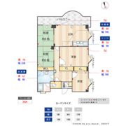 テラスハウゼェ小笹の間取り画像