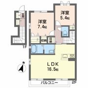 シャーメゾン・ドルチェの間取り画像
