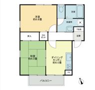 フォブール鶴見Bの間取り画像