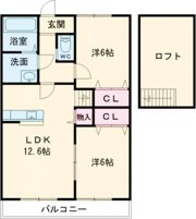 Sou.leaf大川の間取り画像