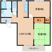 セントレージュAの間取り画像