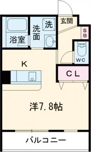 クレアシオンの間取り画像