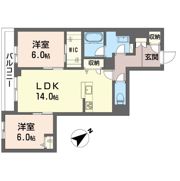 エターナル高松の間取り画像