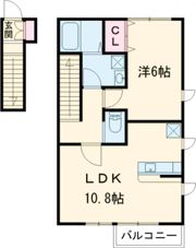 リベルテ栗生の間取り画像