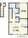 リベルテ栗生の間取り画像