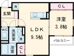BRAVEBASE CAVALIER（ブレイブベースキャバリア）の間取り画像