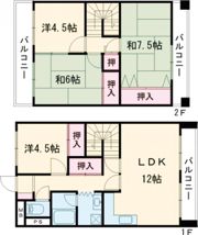シャトー明石の間取り画像