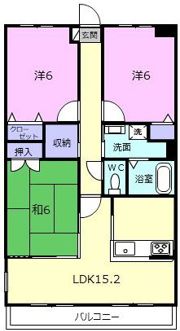 ラフィネの間取り画像