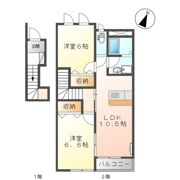 ヴァンルージュⅡの間取り画像