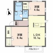 オリオンBの間取り画像