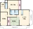 アメニティ双ヶ丘の間取り画像