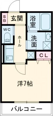 クレリア神戸の間取り画像