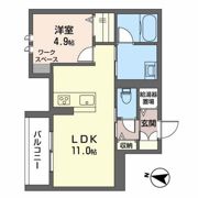 クレスティークの間取り画像