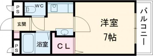 三国ヶ丘ピアの間取り画像