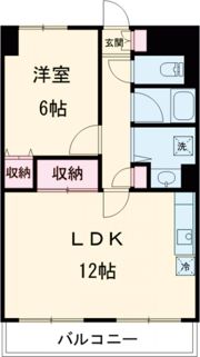 アークハイム新潟の間取り画像