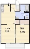 サンクレストD棟の間取り画像