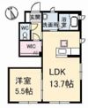 クレセオセブン A棟の間取り画像