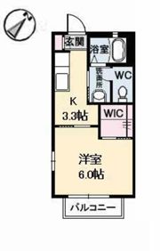 パレスHIROCO B棟の間取り画像