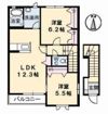 ヒカリハイツ Aの間取り画像