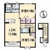 花ぽーと B棟の間取り画像
