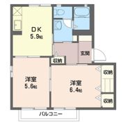 ジュネスAの間取り画像