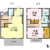 グレイス 蒼柴 Aの間取り画像