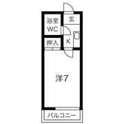 コーポ栄の間取り画像