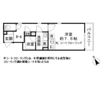 LAUREL三ノ輪の間取り画像