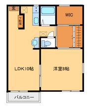 パークハイツ Aの間取り画像