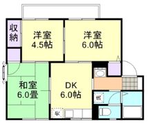 ラベンダーヒルズ B棟の間取り画像