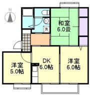 サンライズ長尾Bの間取り画像