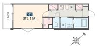 MELDIA鷲宮の間取り画像