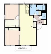 フォーレスコスモス Aの間取り画像