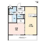 リコルテ東福生の間取り画像