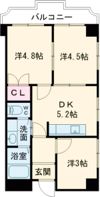 ルミエール・シモダの間取り画像