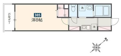 MELDIA鷲宮の間取り画像