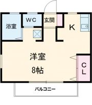 カーサ浜田の間取り画像