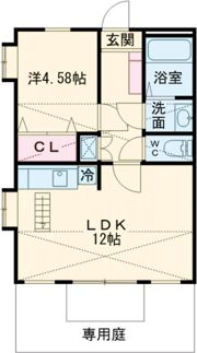 ハイツkirin B棟の間取り画像