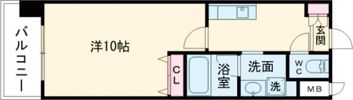 QREST熊本船場の間取り画像