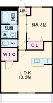 ブロードタウン神野 E棟の間取り画像