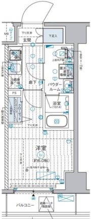 GENOVIA西横浜の間取り画像