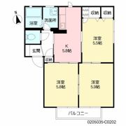 ファミールパレス C棟の間取り画像