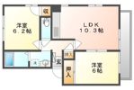 フォブールはまなす Ⅱの間取り画像