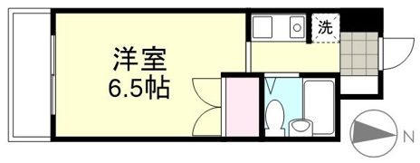 アルカディア倉敷の間取り画像