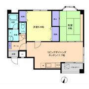 信開ラザール共栄の間取り画像