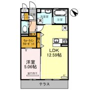 La casamia一条通の間取り画像