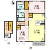 メルベーユ 三丘の間取り画像