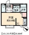 セゾンドローリエⅢの間取り画像